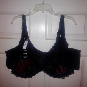 46 DD Black Lace Bra